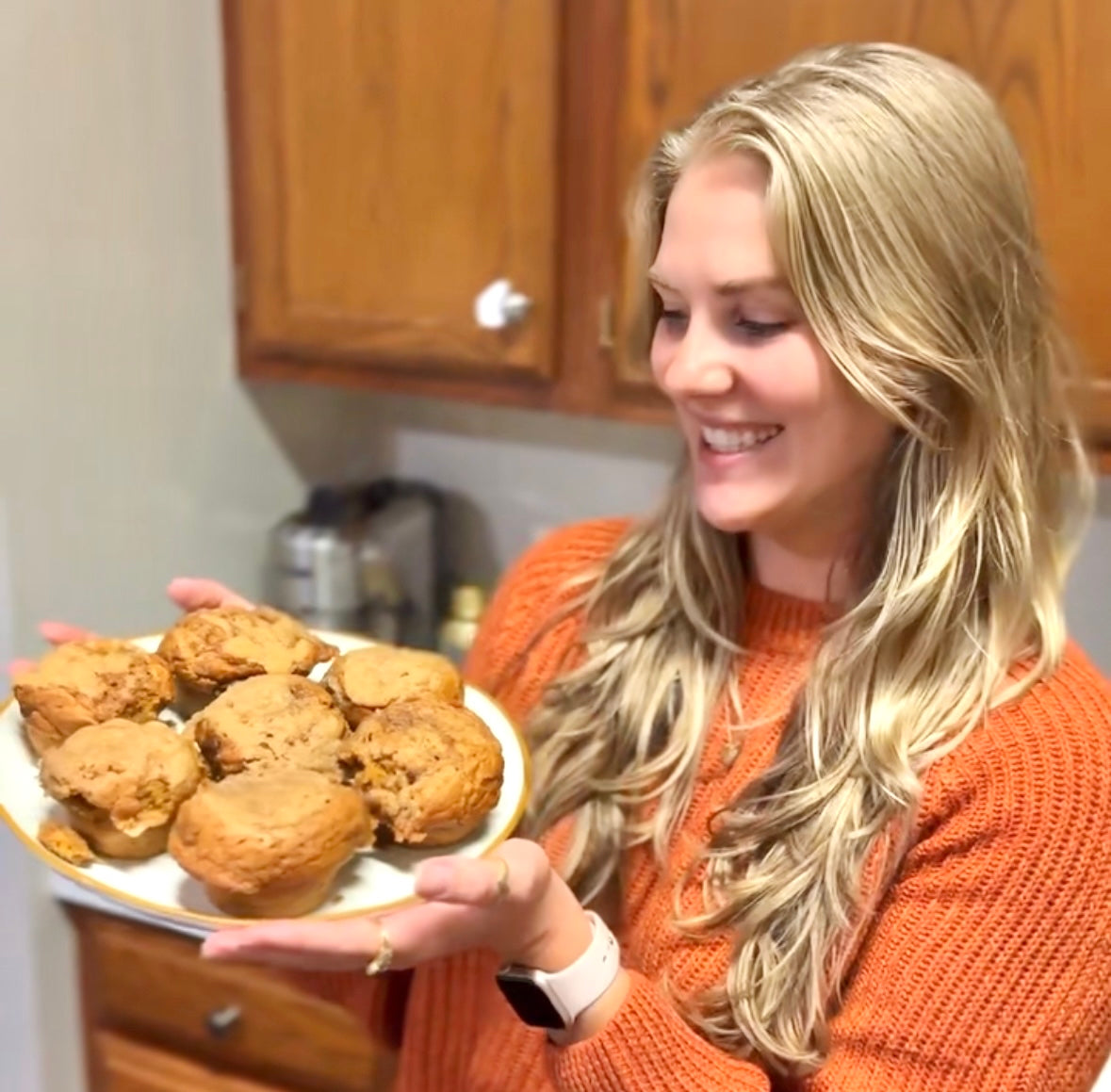 Cozy Fall Baking - Pumpkin Sourdough Muffins